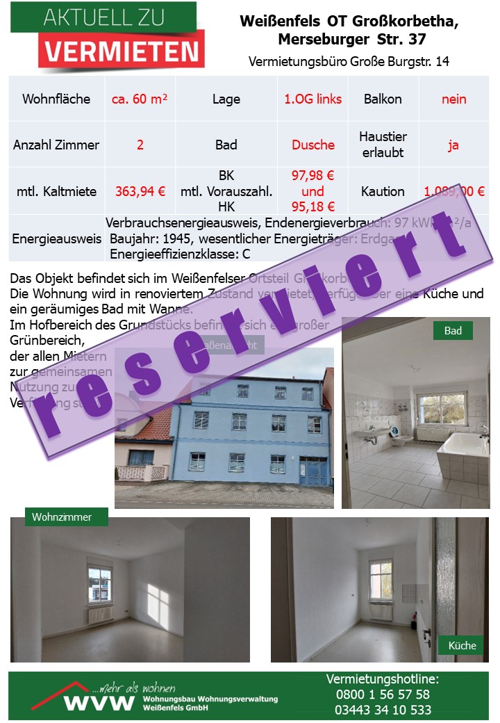 Merseburger Str. 37- Großkorbetha