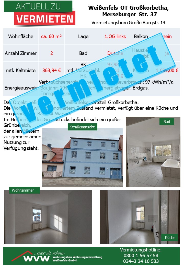 Merseburger Str. 37- Großkorbetha