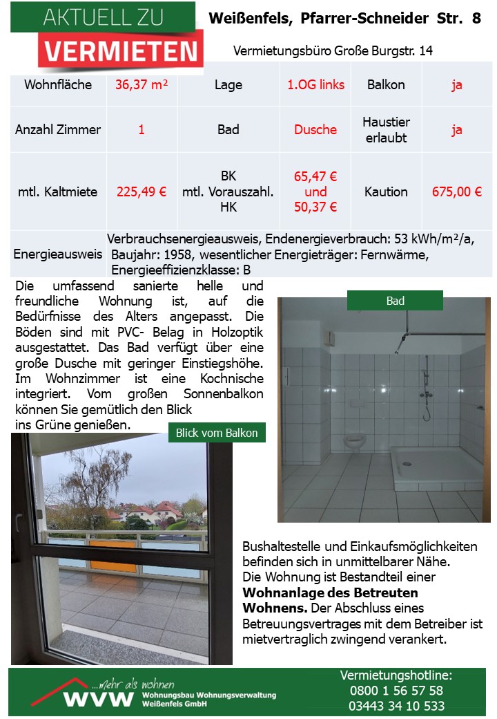 Pfarrer-Schneider-Str. 8- 1.OG links